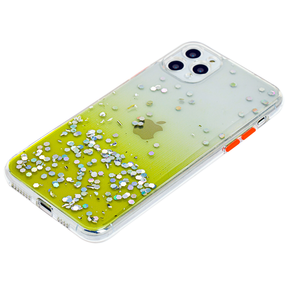 Накладка Glitter Bling Sequins для IPhone 11 Pro Max  прозора-1